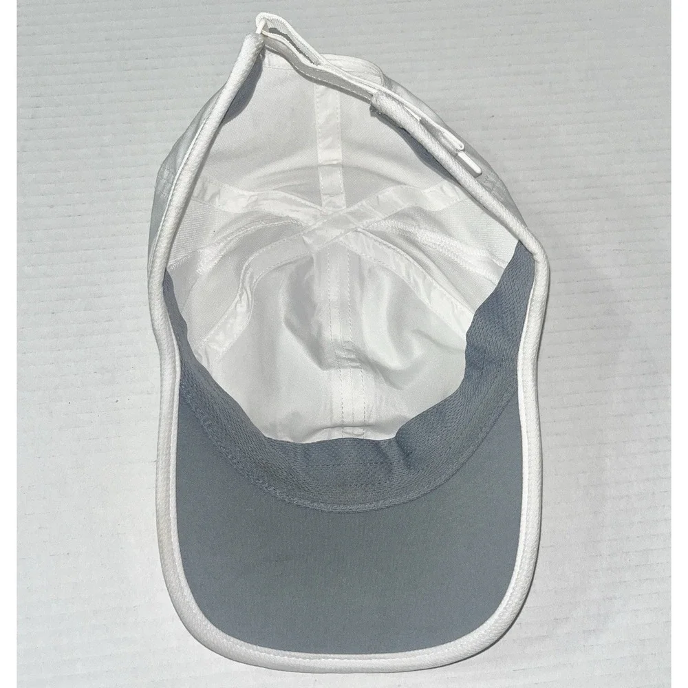 Adidas Aeroready Strapback Hat‎ Men's Adjustable White Running Breathable Logo